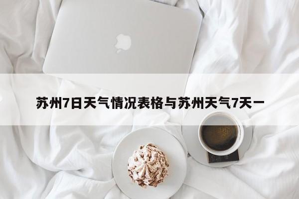 苏州7日天气情况表格与苏州天气7天一